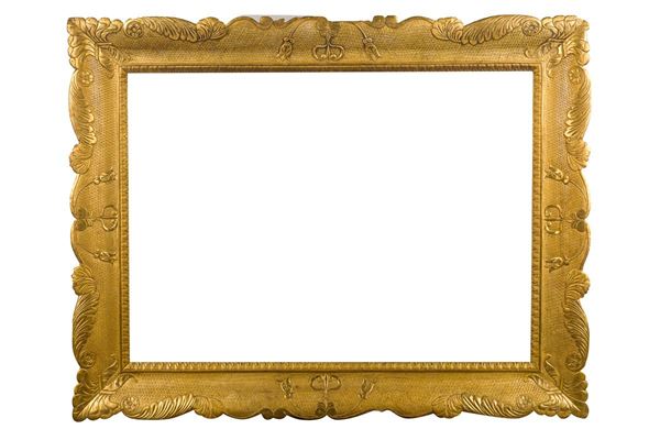Gilded wood frame
