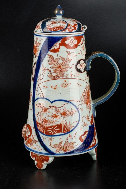 Caraffa in porcellana Imari