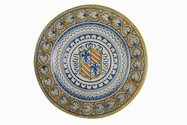 Round plate