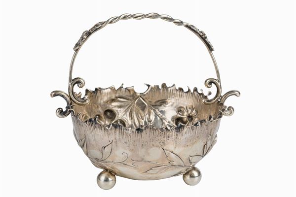 800 silver basket