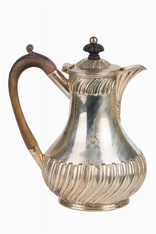 Sheffield coffee pot