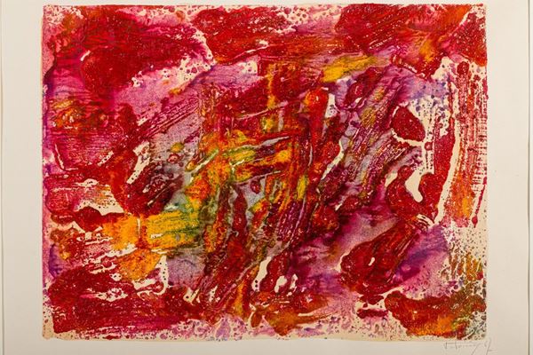 Red abstract