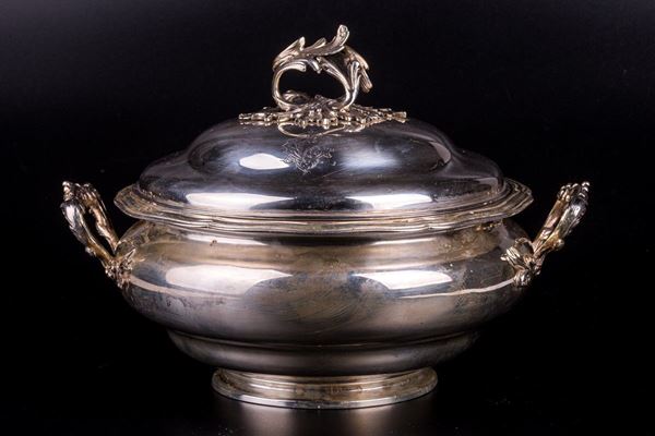 Silver tureen