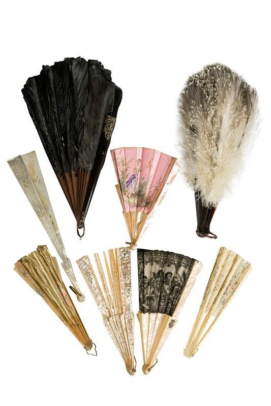 Lot of eight fans