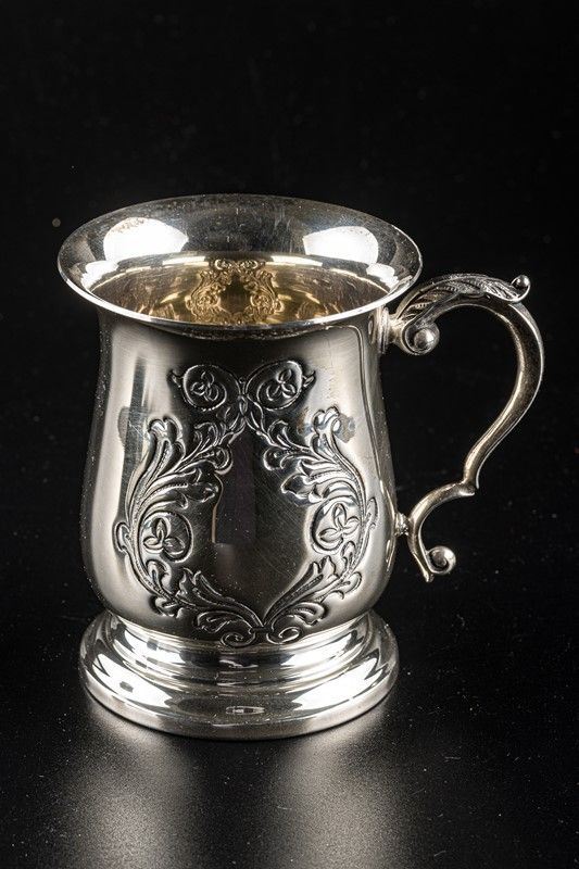 800 silver mug