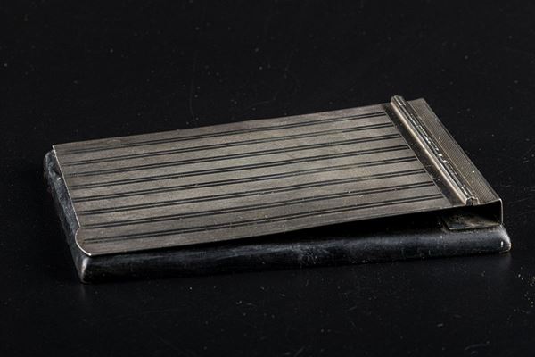 Notepad holder in 800 silver