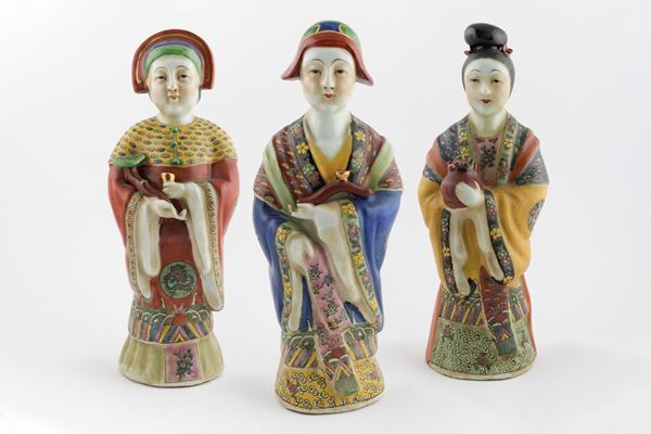 Lotto di tre personaggi