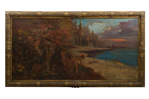 Coastal view with natives