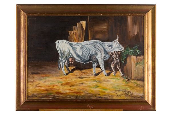 Cow with calf