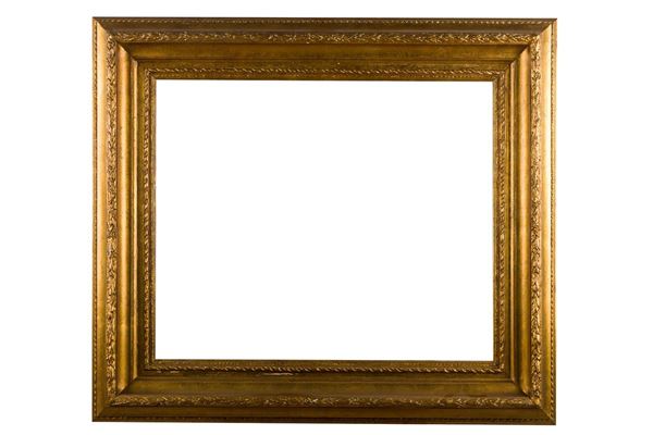 Cornice in legno dorato