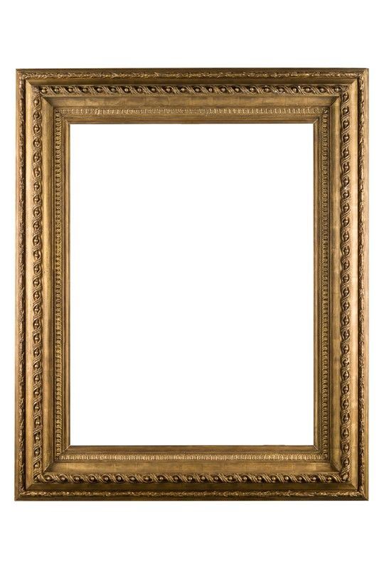 Gilded wood frame