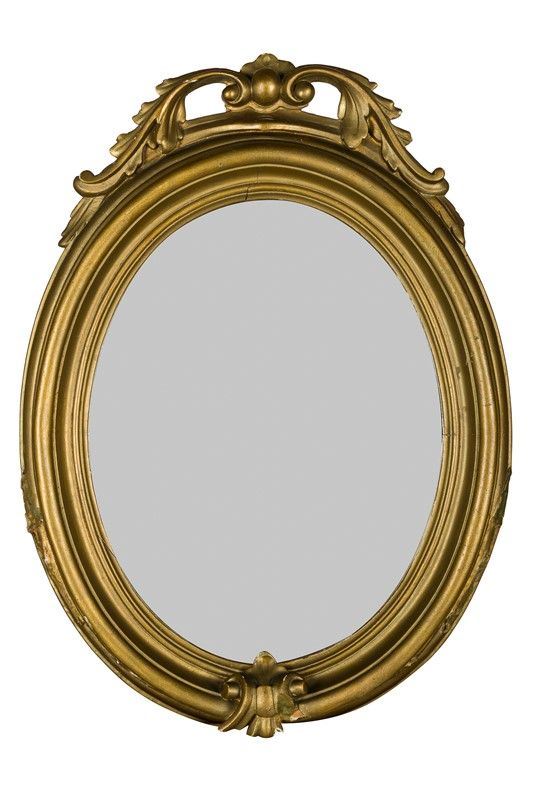 Specchiera in legno dorato