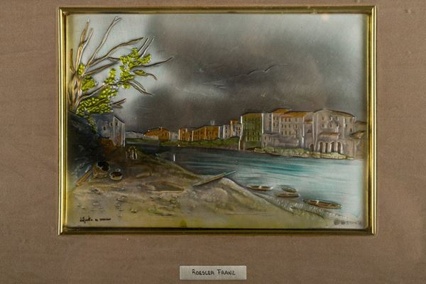 View, reproduction by Roesler Franz