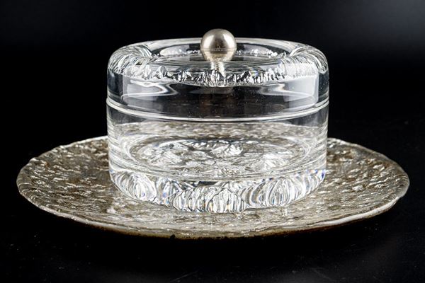 Candied fruit holder with underplate