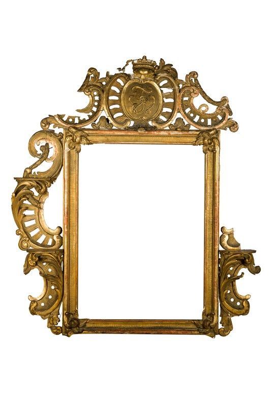 Gilded wood frame 