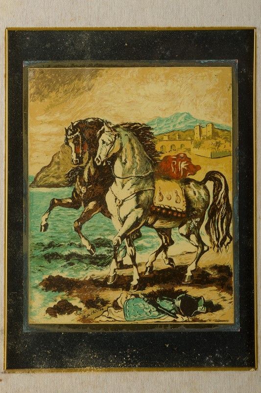 Giorgio De Chirico - Horses