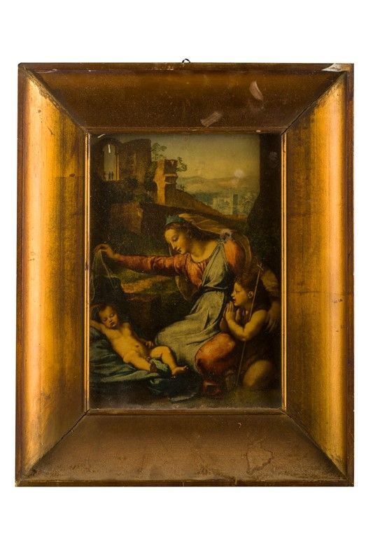Madonna del Diadema Blu, da Raffaello Sanzio e Giovan Francesco Penni