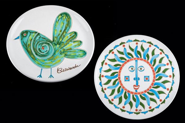 Two Cerasarda plates