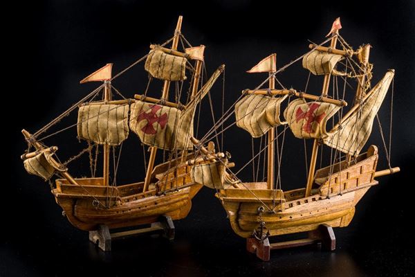 Two caravels