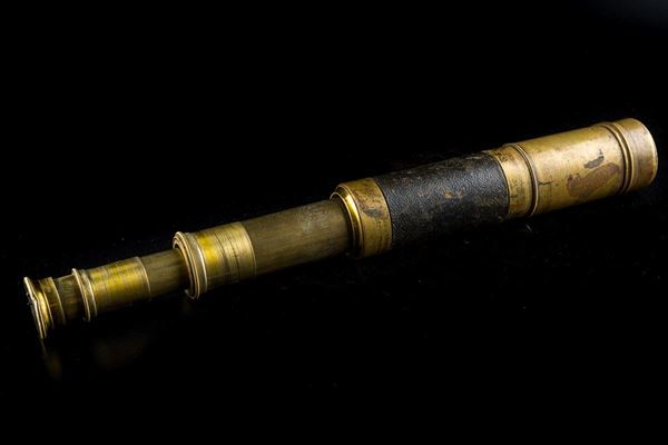 Antique marine telescope