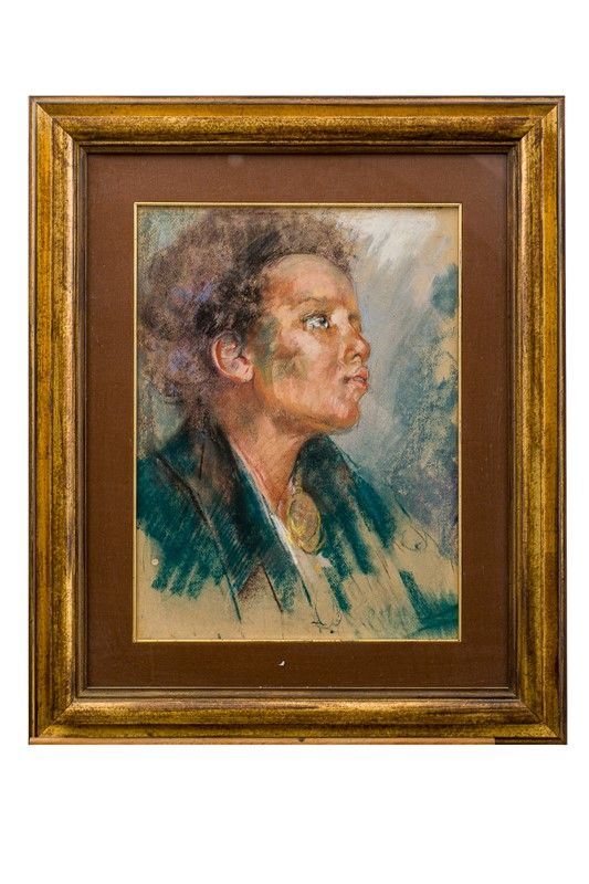 Antonio Mancini (attr. a) - Portrait of a young man
