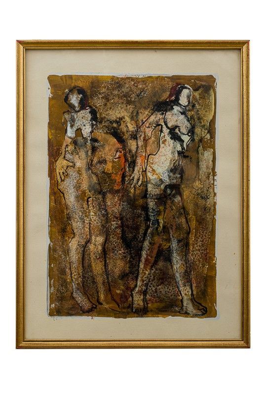 Lamberto  Ciavatta - Two figures