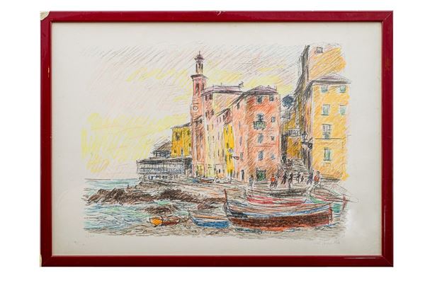 Michele  Cascella - Ligurian landscape