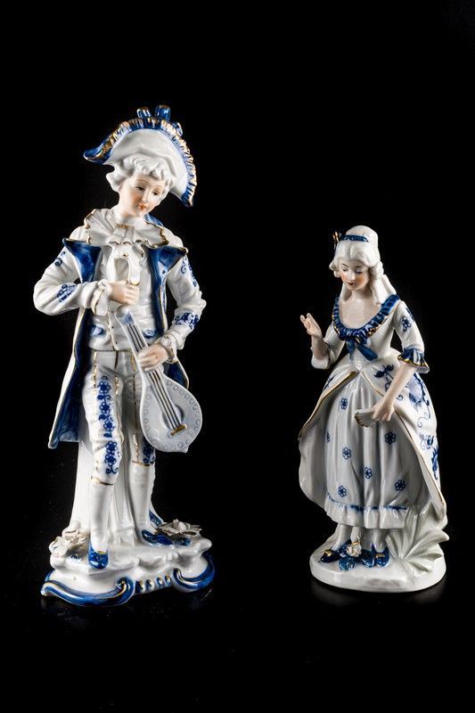 Coppia di statuine