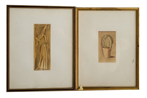 Giorgio Morandi - Representation of the months July and June