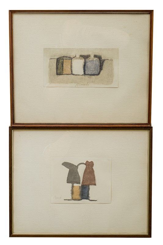 Giorgio Morandi - Pair of still lifes