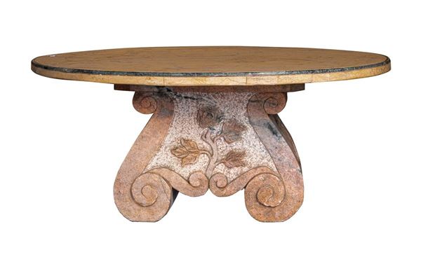 Marble table