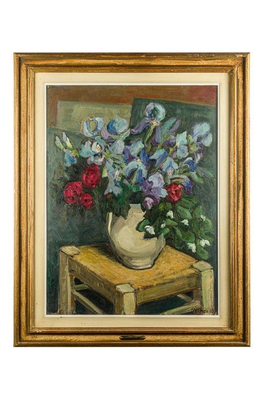 Valerio Cheli - Iris and roses