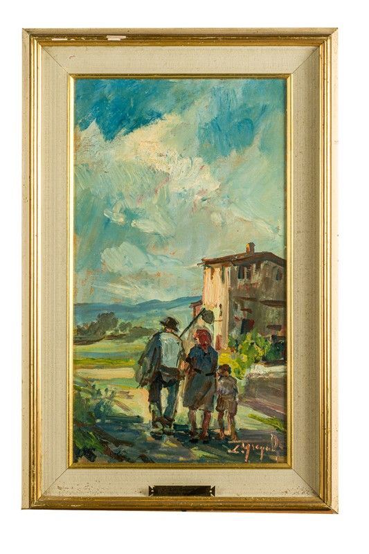 Ledo  Gragnoli - Return from the fields