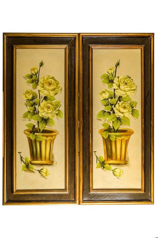 Pair of decorative panels