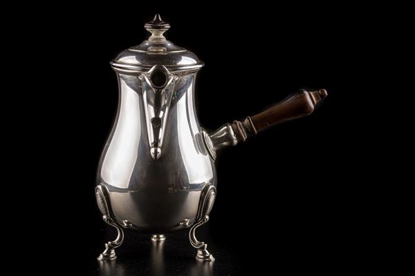 800 silver chocolate pot