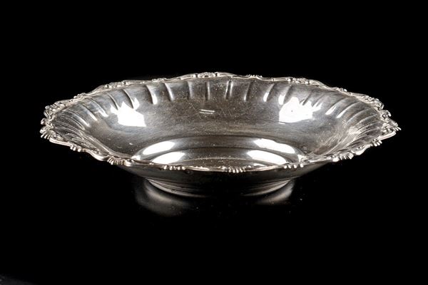Piccolo centrotavola in argento 800