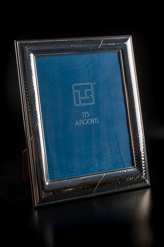 Silver photo frame