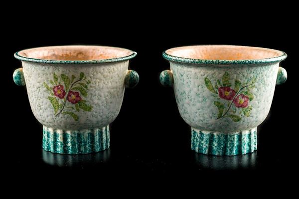 Pair of small vases