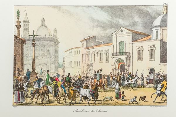 Antoine Jean Baptiste Thomas &amp; Fran&#231;ois De Villain - Three color lithographs