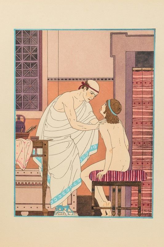 Dieci litografie colorate