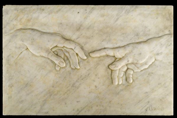 Creazione di Adamo, tratto da Michelangelo