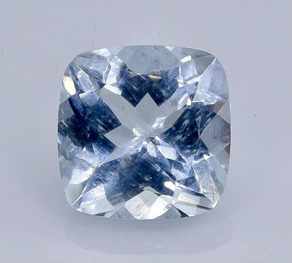 Natural aquamarine from Brazil