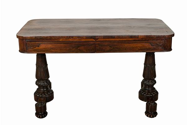 Coffee table in rosewood