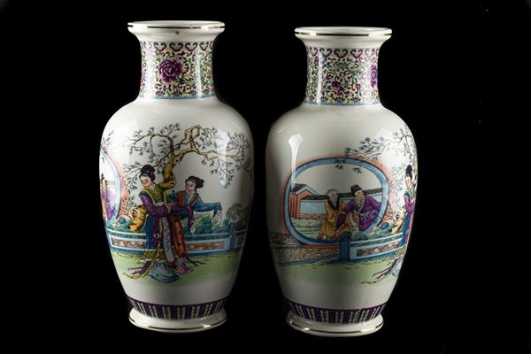 Pair of vases