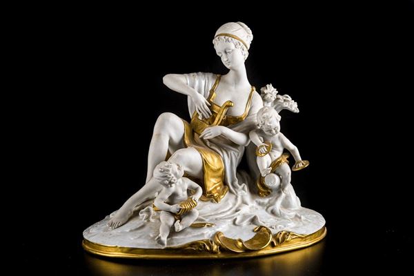 Capodimonte porcelain group