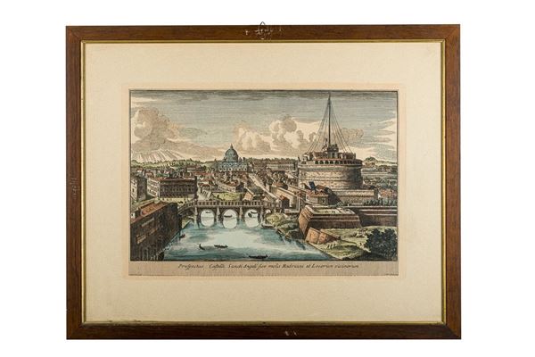 Pietro Monaco - Veduta di Castel Sant&#39;Angelo