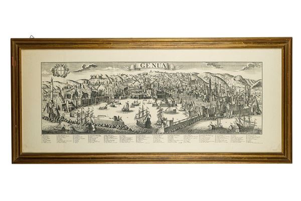 F. I. Saur - Mappa di Genova