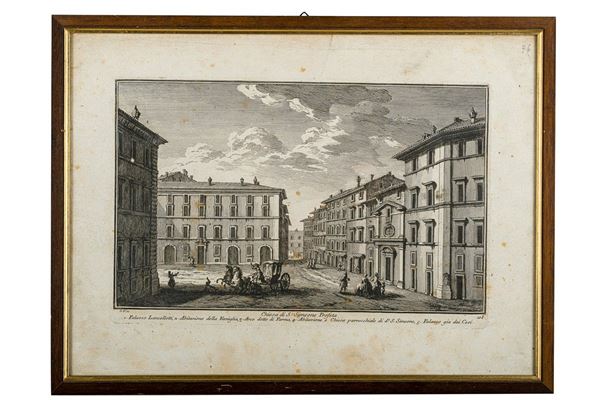 Giuseppe Vasi - Church of San Simeone profeta