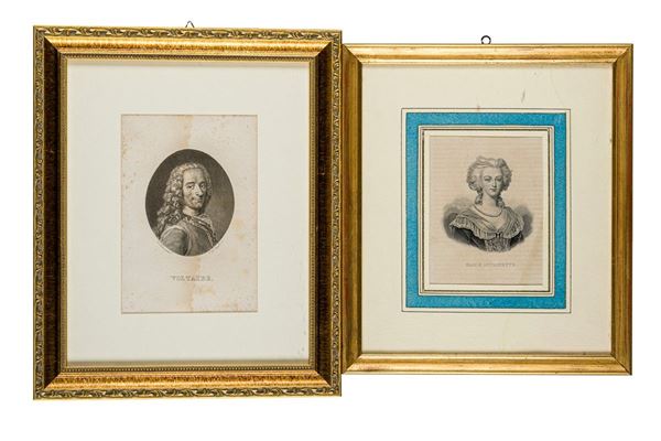 Two engravings