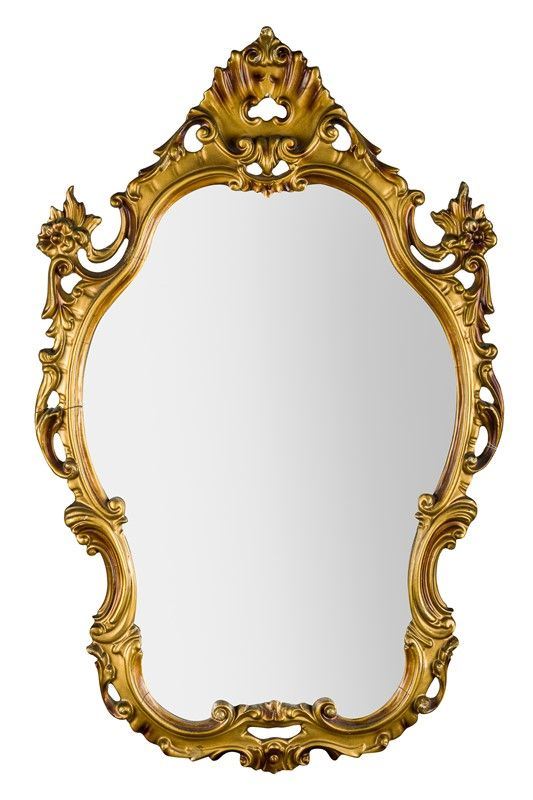 Mirror in gilded wood